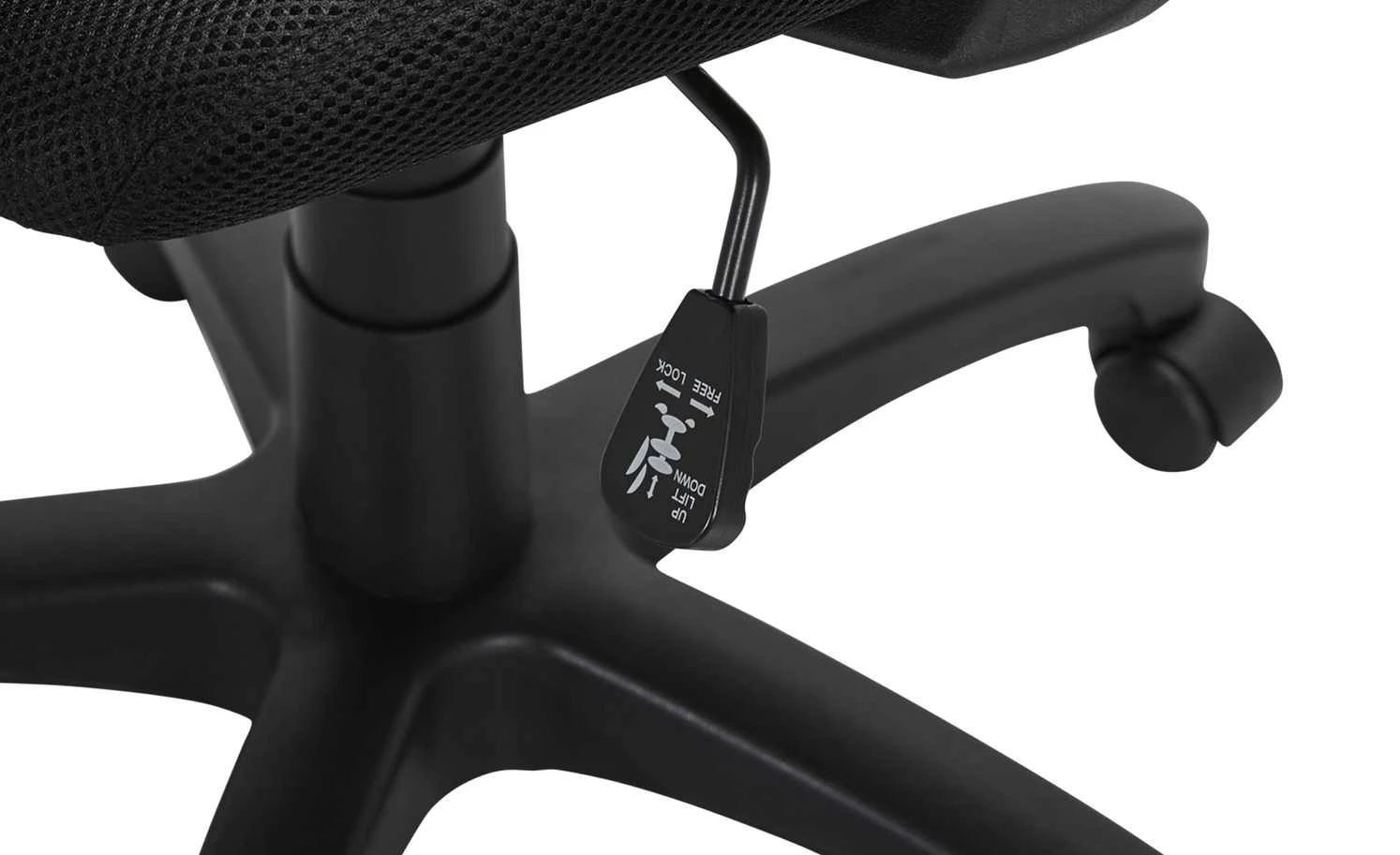 Bürodrehstuhl Günz 2 | Schwarz / Limettengrün – Bild 9