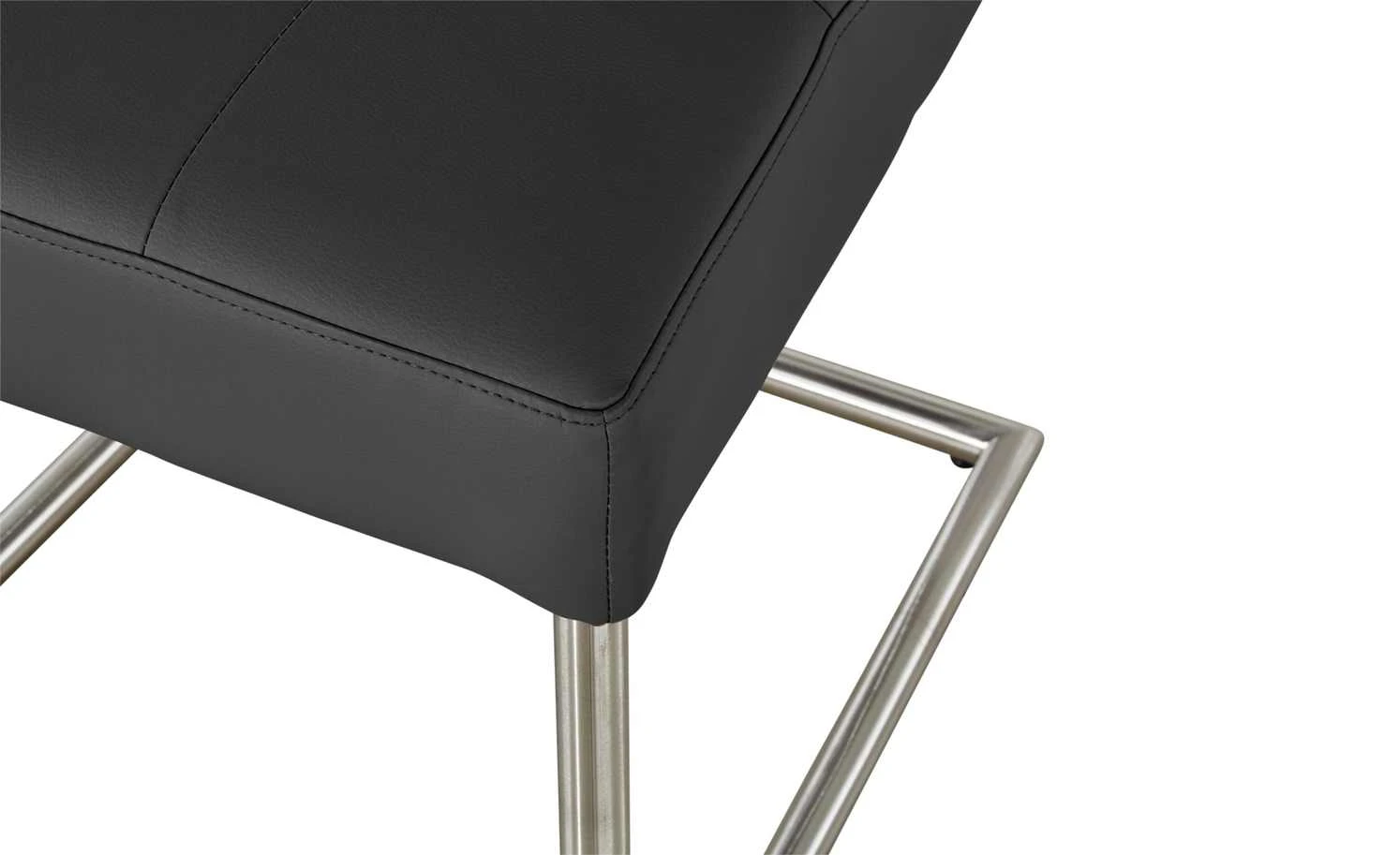 Woodford Kunstleder-Schwingstuhl Thea | Schwarz – Bild 5