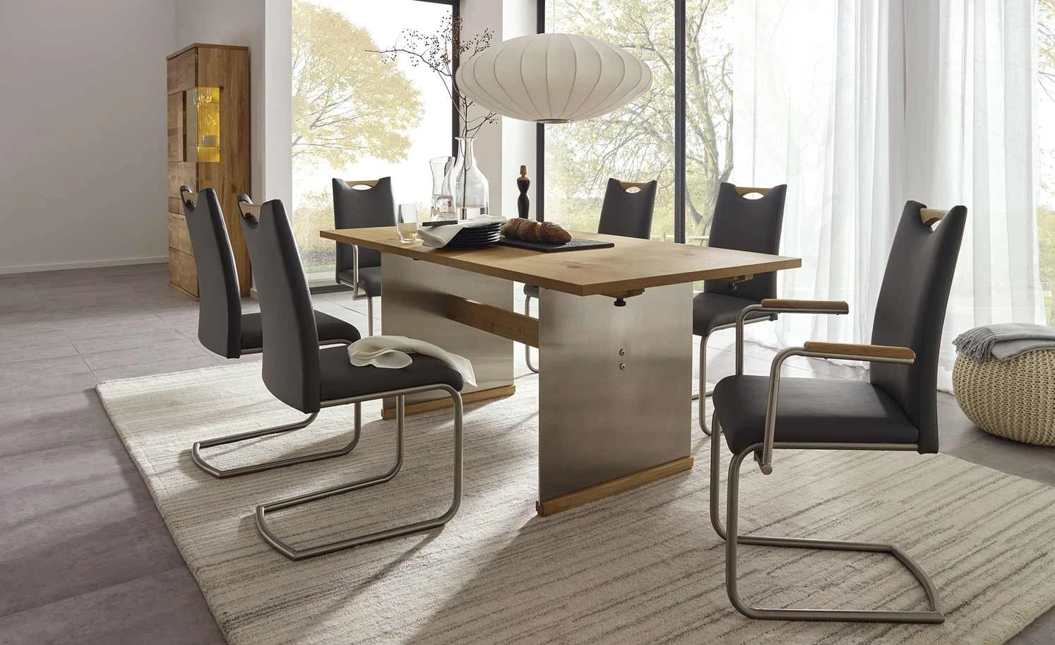 Wohnwert Freischwinger Paavo | Fango (Anthrazit) Nein – Bild 3