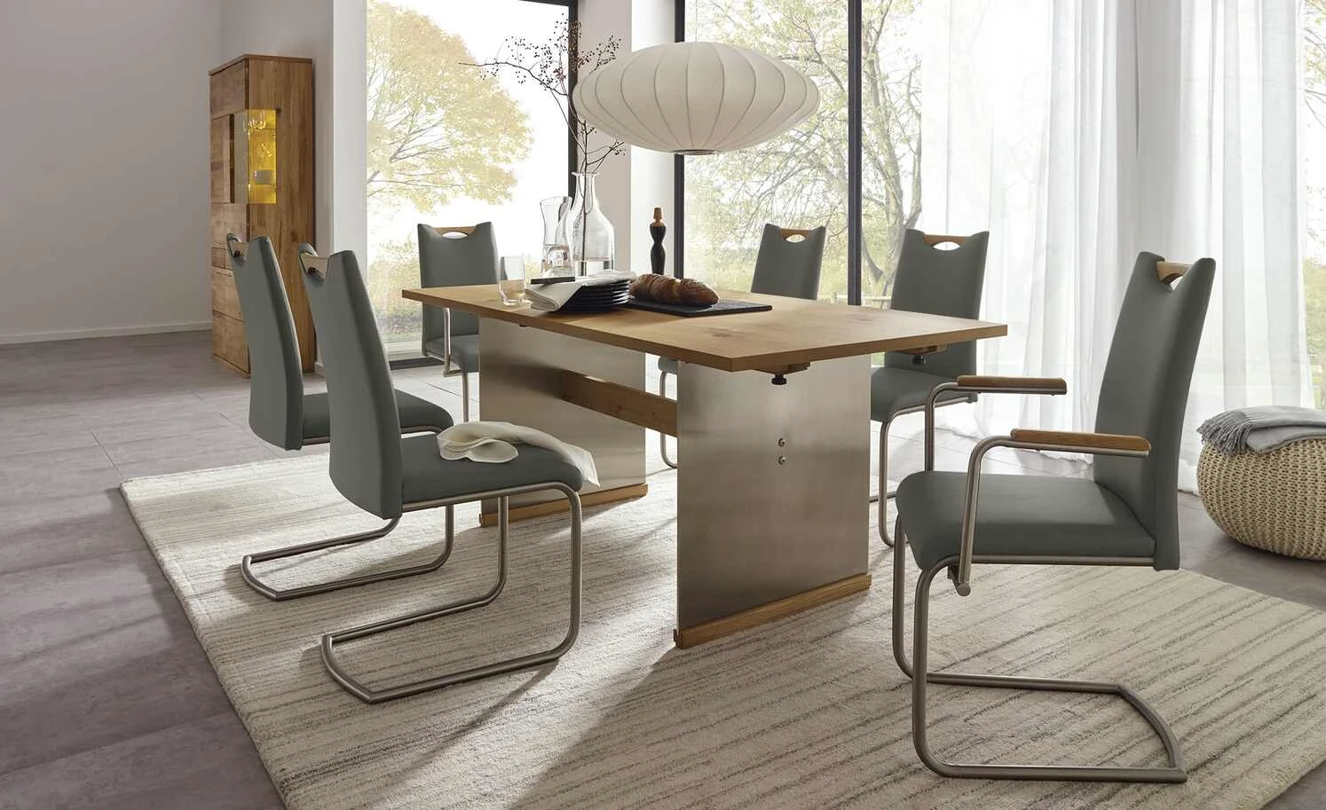 Wohnwert Freischwinger Paavo | Fango (Anthrazit) Nein