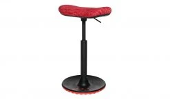 Hocker Sitness UP 2 | Schwarz / Rot