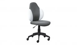 Kinder- und Jugenddrehstuhl Jade | Grau / Weiß