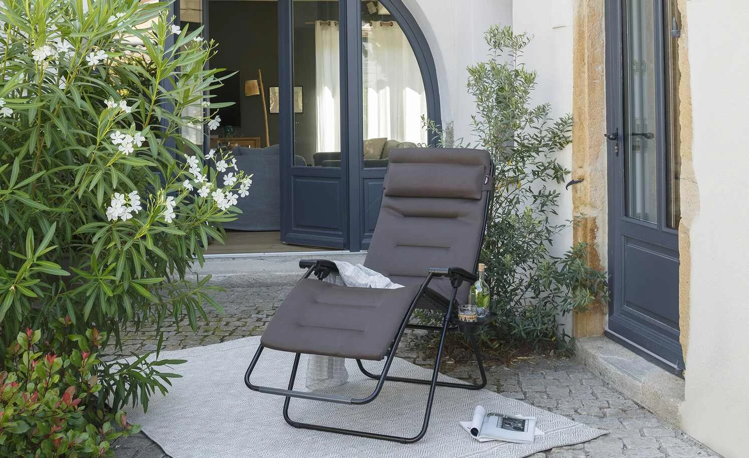 Lafuma Relaxsessel RSX Clip XL Air Comfort | Taupe – Bild 2