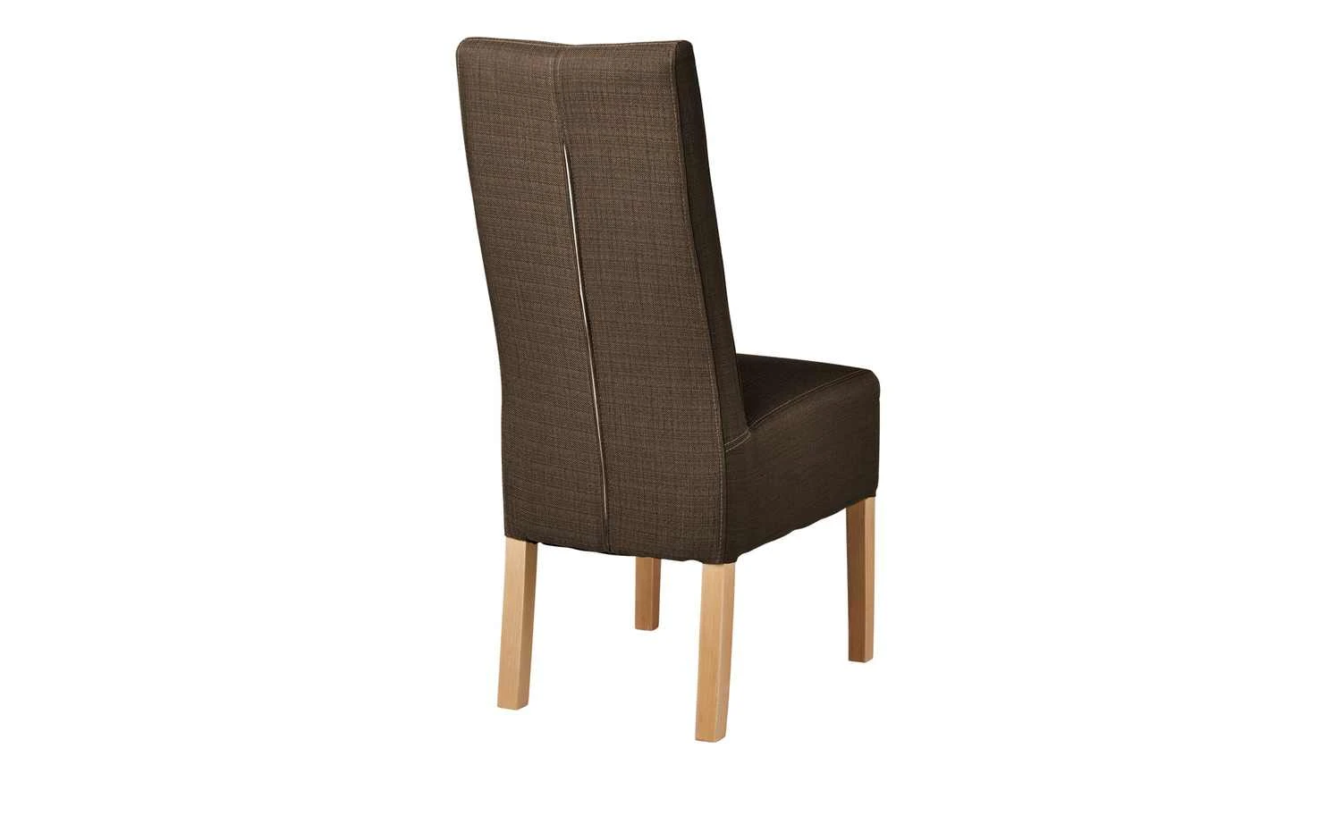 Polsterstuhl 2er Set Buche dunkelbraun Marlon – Bild 5
