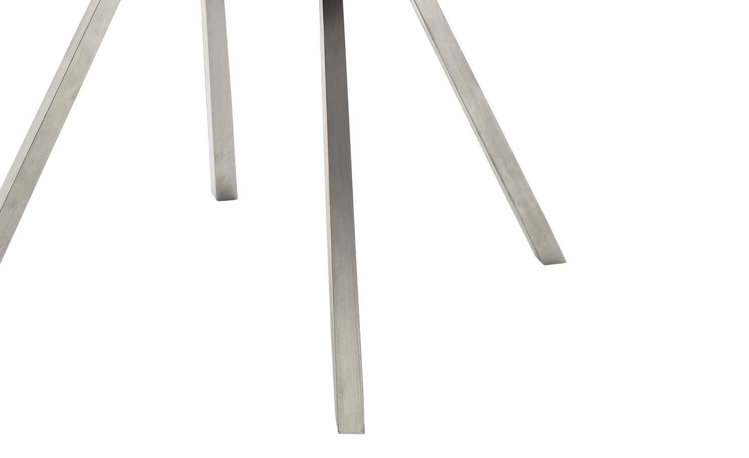 Polsterstuhl Dita | Graublau 4-Fuß eckig niedrige Armlehne – Bild 3