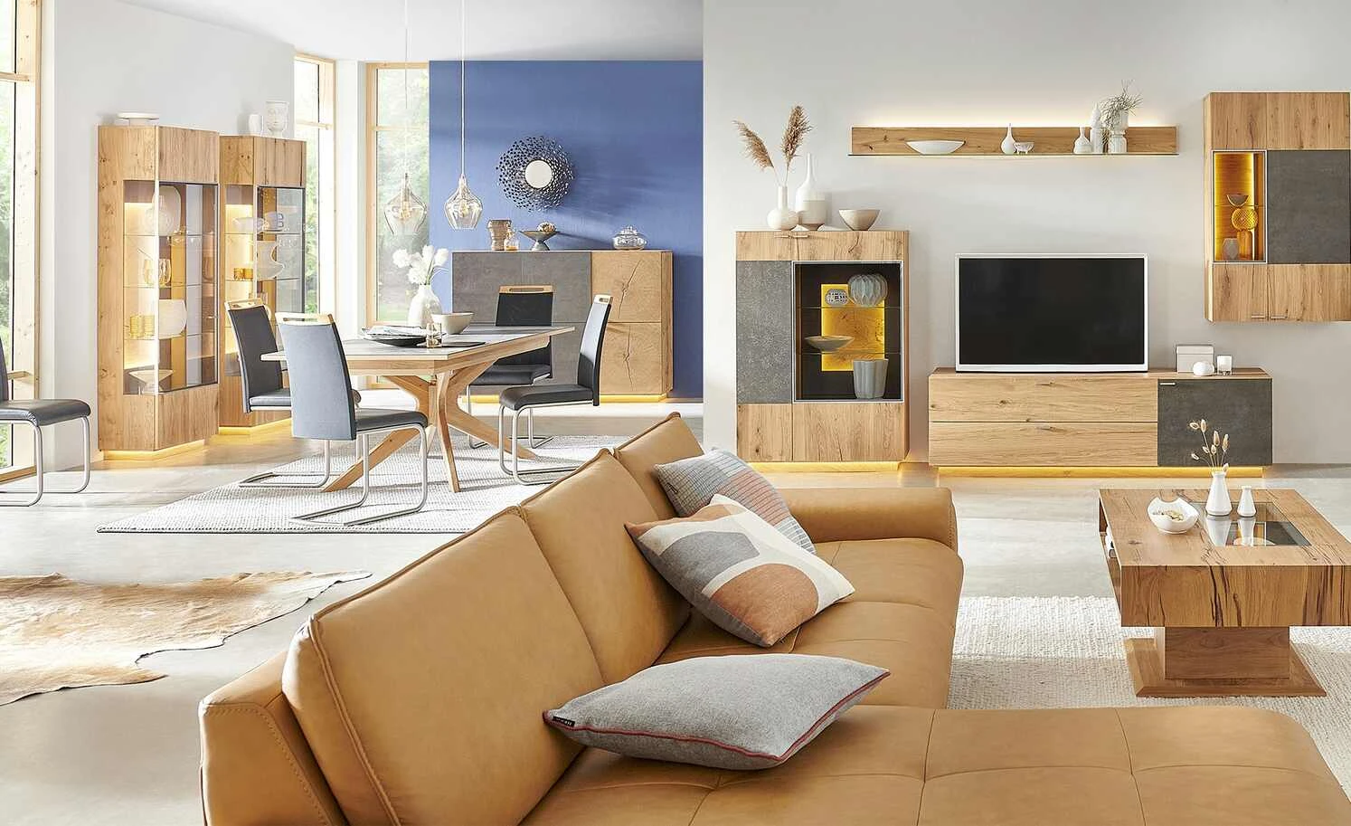 Wohnwert Schwingstuhl Mero | Schwarz