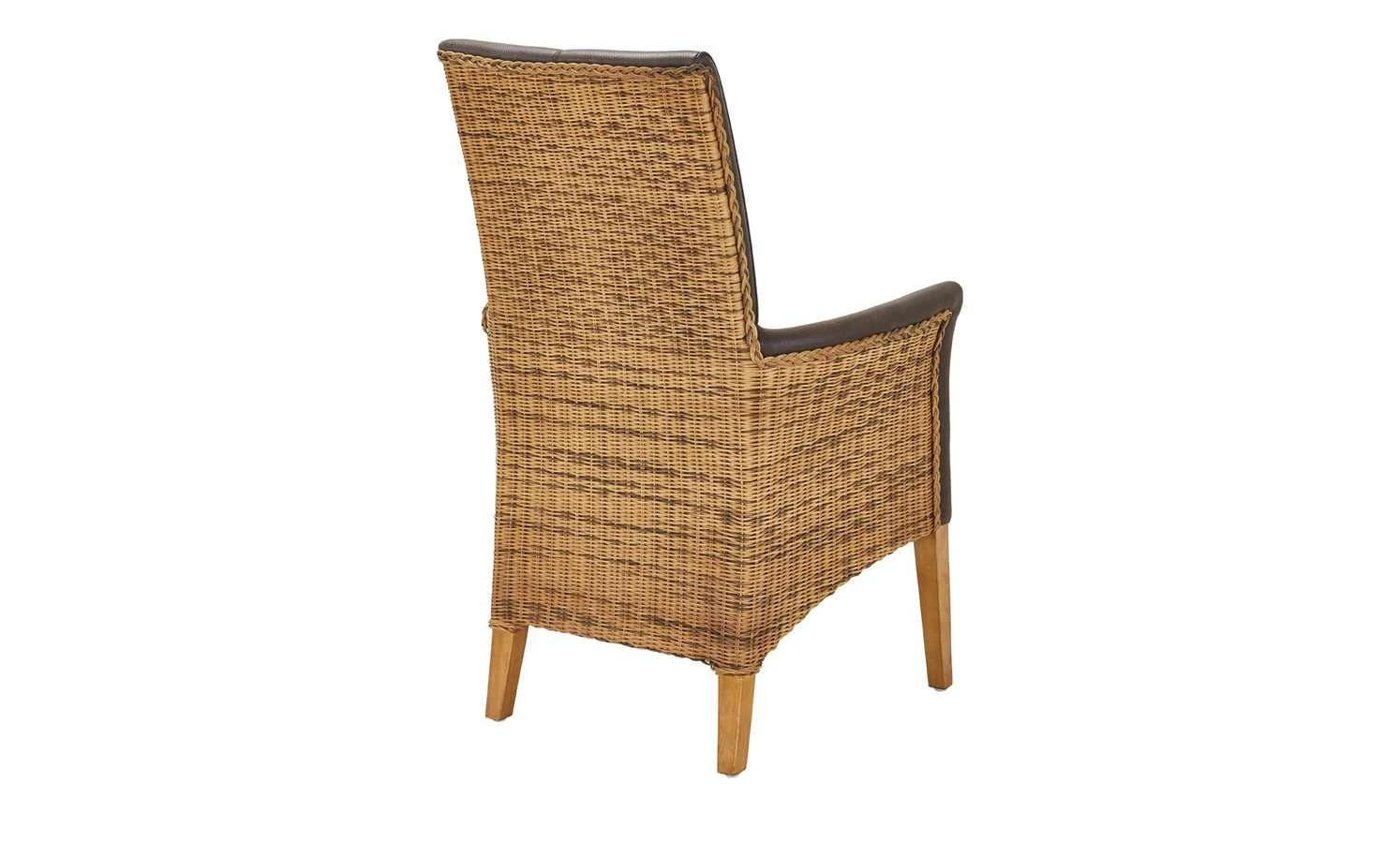 Rattanstuhl mit Armlehnen Antonio – Bild 6