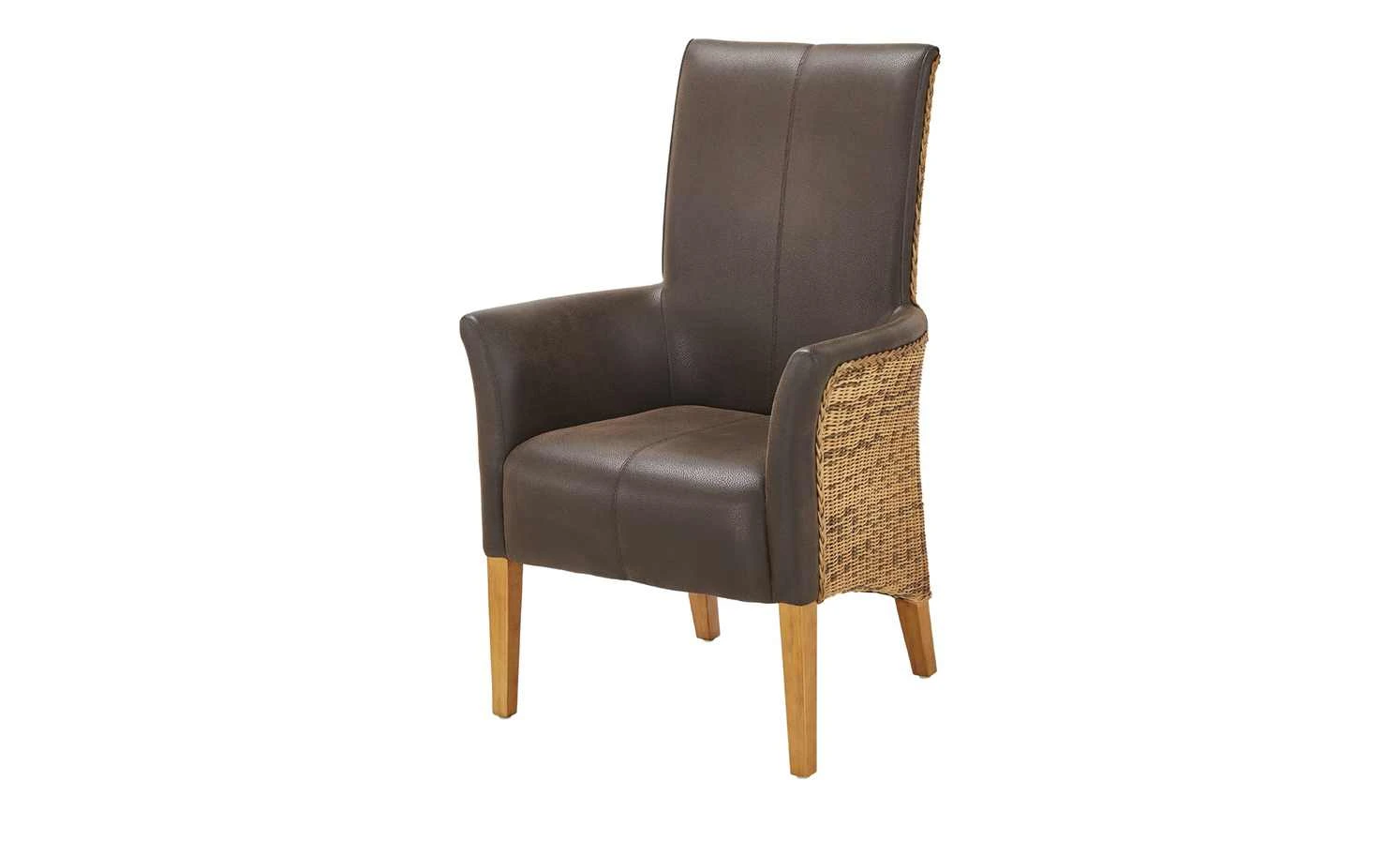 Rattanstuhl mit Armlehnen Antonio – Bild 5