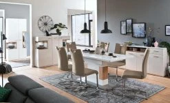 uno Schwingstuhl Vota | Cappuccino (Hellbraun) Kunstleder