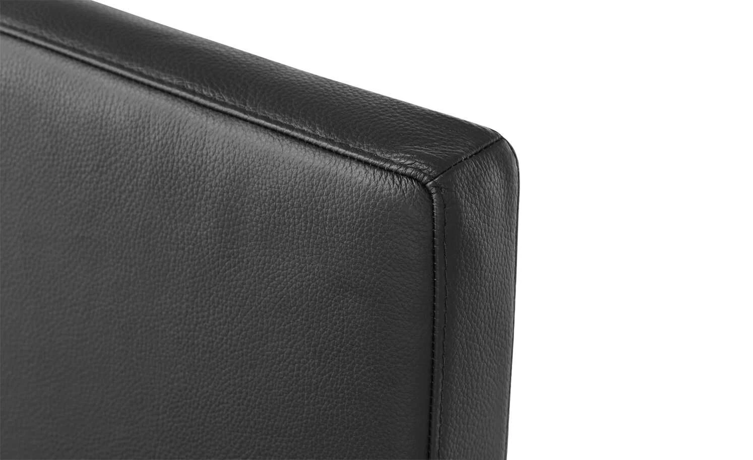 Schwingstuhl Leder Spider 2 | Nero (Dunkelgrau) – Bild 2