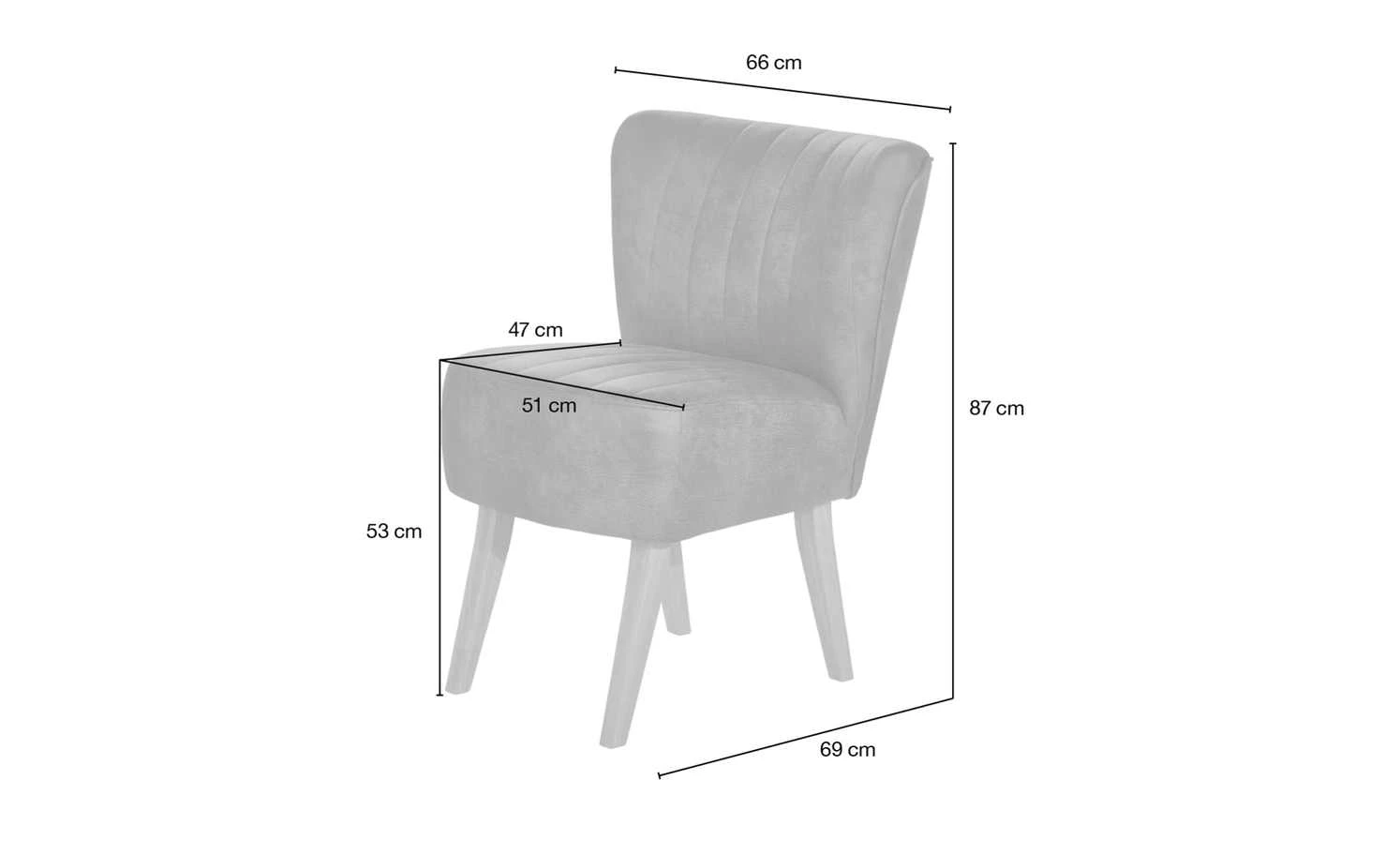 Polsterstuhl Bruce – Bild 14