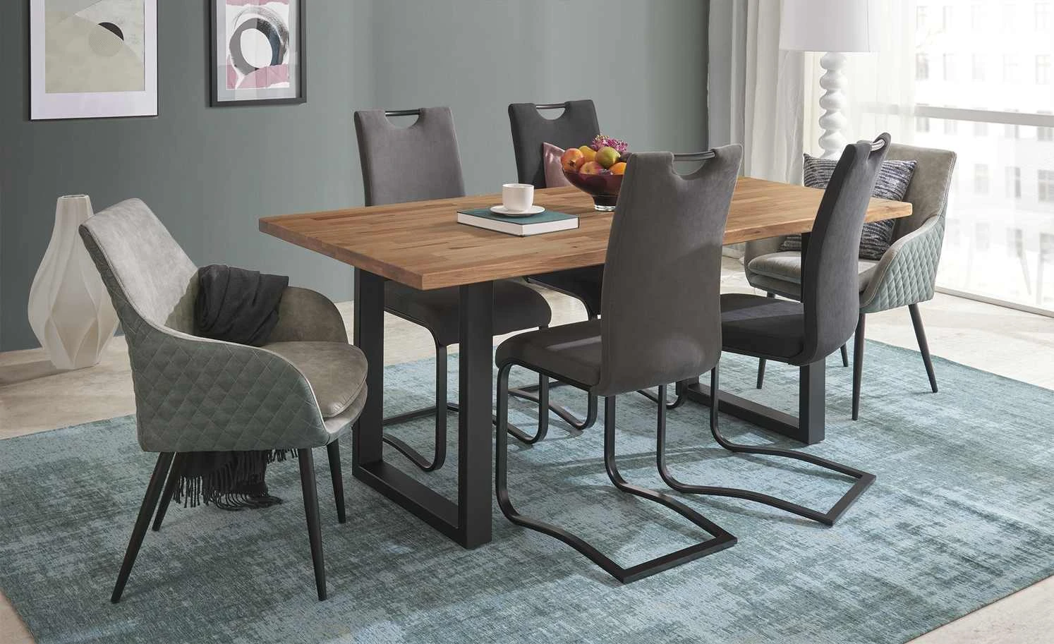 Stuhl Scott | Hellgrau – Bild 3