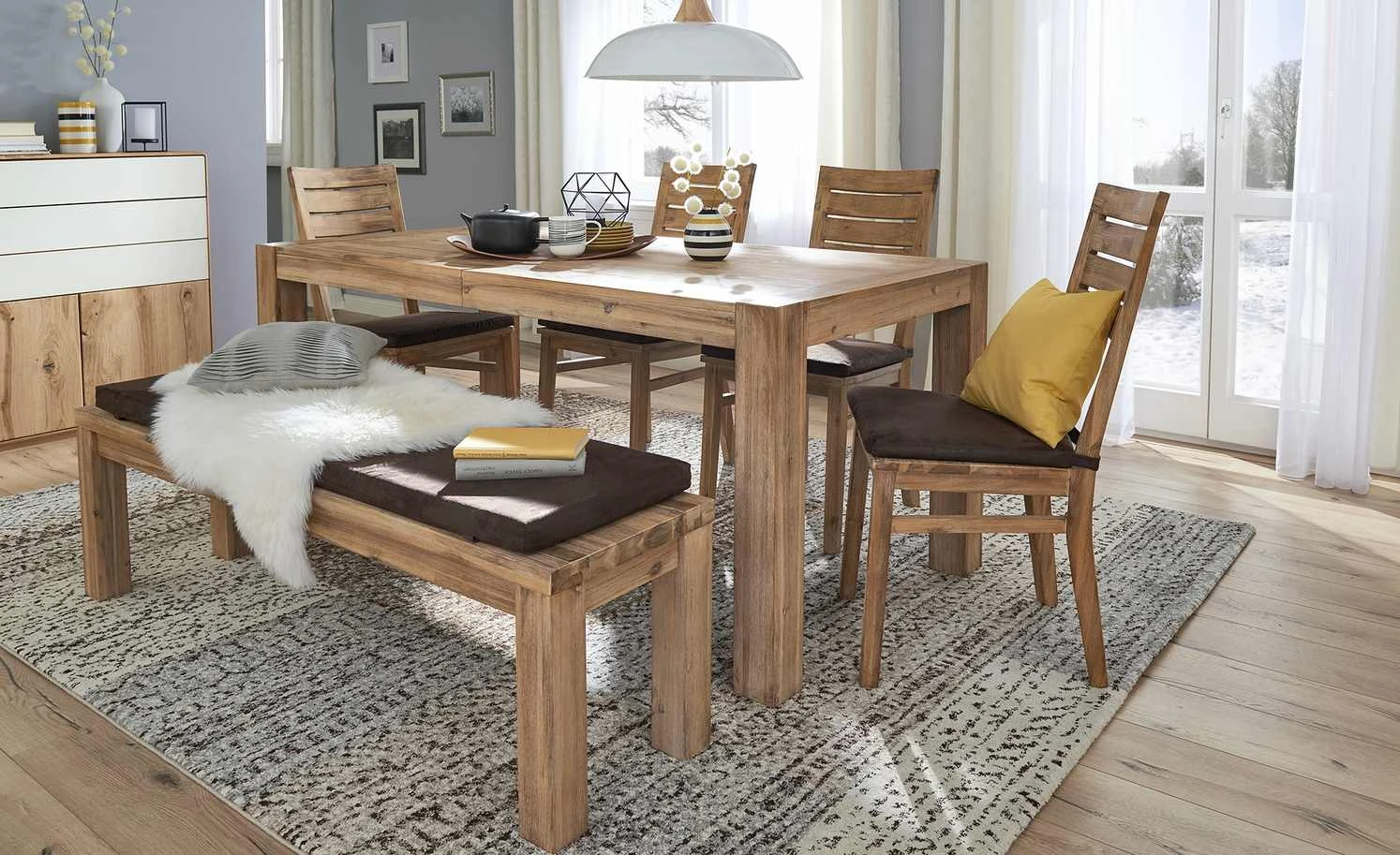 Woodford Holzstuhl Borneo – Bild 2