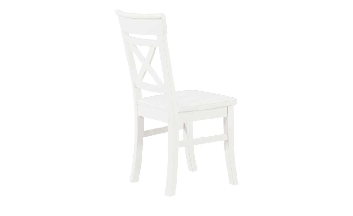 maison bleue Holzstuhl massiv Florian | Weiß Nein – Bild 6