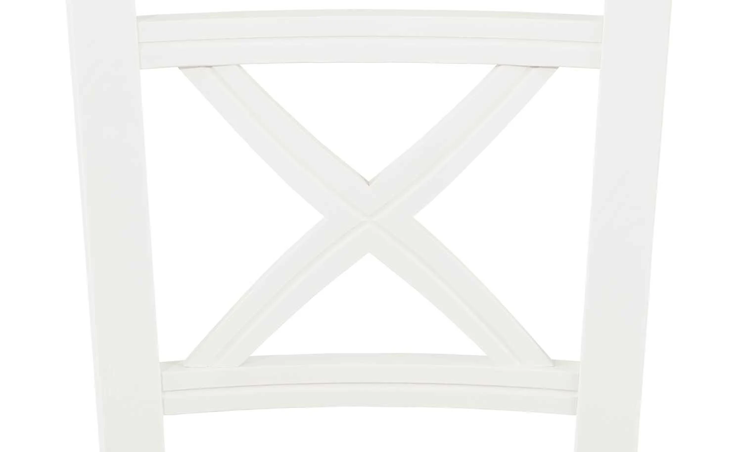 maison bleue Holzstuhl massiv Florian | Weiß Nein – Bild 7