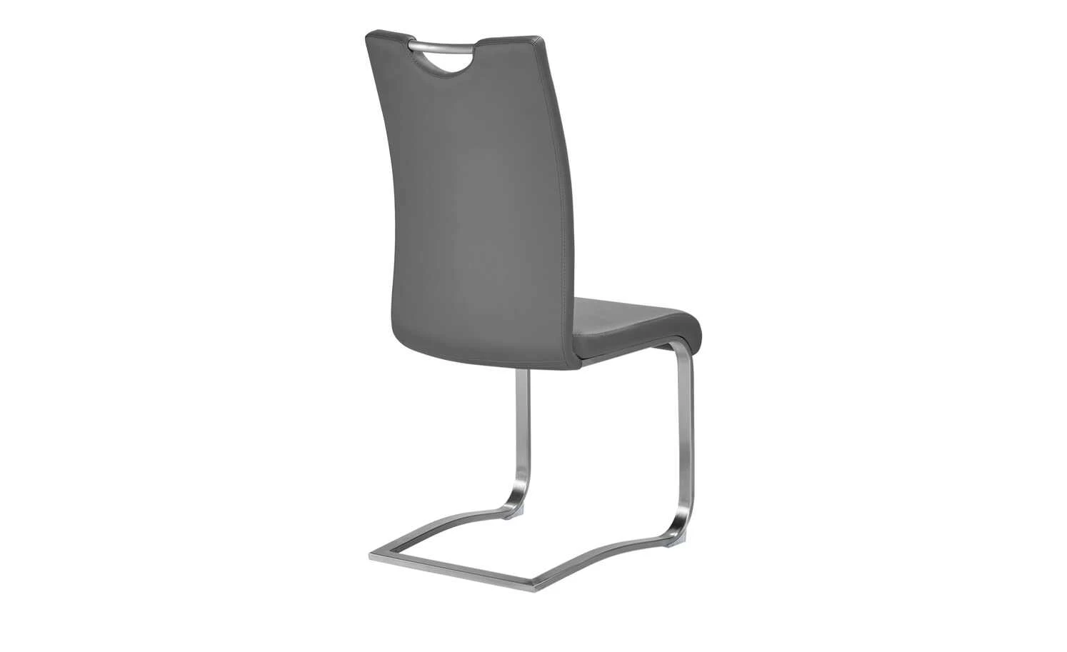 uno Schwingstuhl Vota | Grau Kunstleder – Bild 3