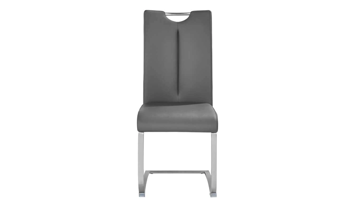 uno Schwingstuhl Vota | Grau Kunstleder – Bild 7