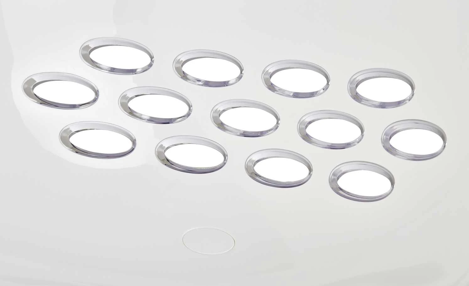 Connubia Stuhl Jam | Außen: Schneeweiß glänzend / Innen: Transparent – Bild 6