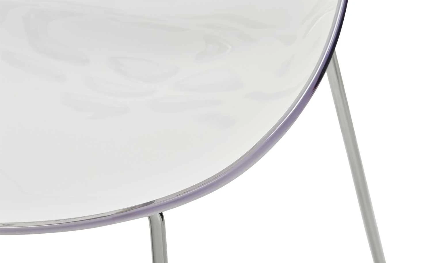 Connubia Stuhl Jam | Außen: Schneeweiß glänzend / Innen: Transparent – Bild 7