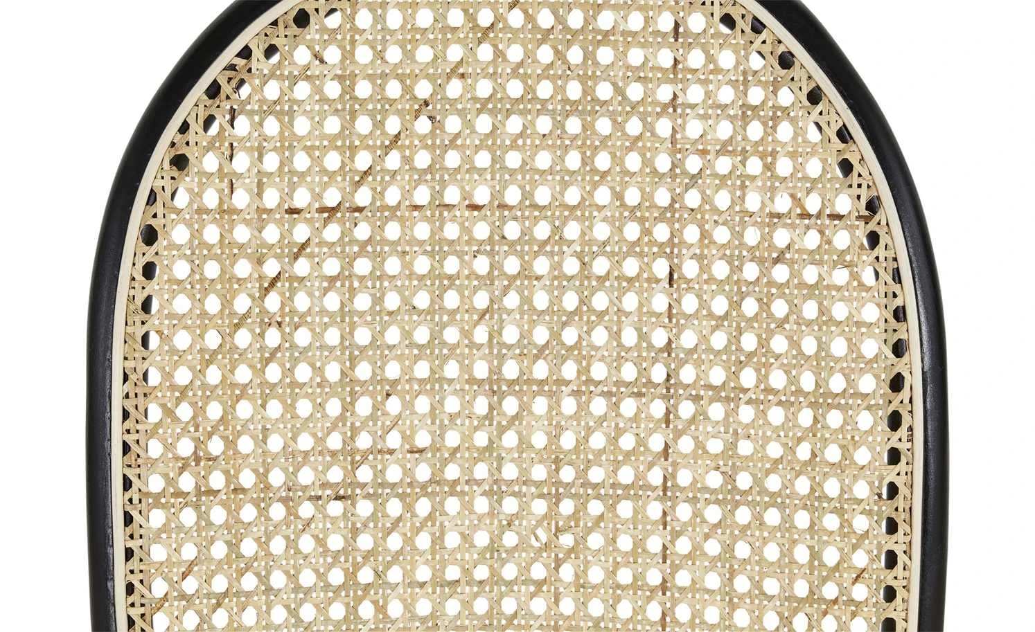 Stuhl Henry | Schwarz / Rattan – Bild 6