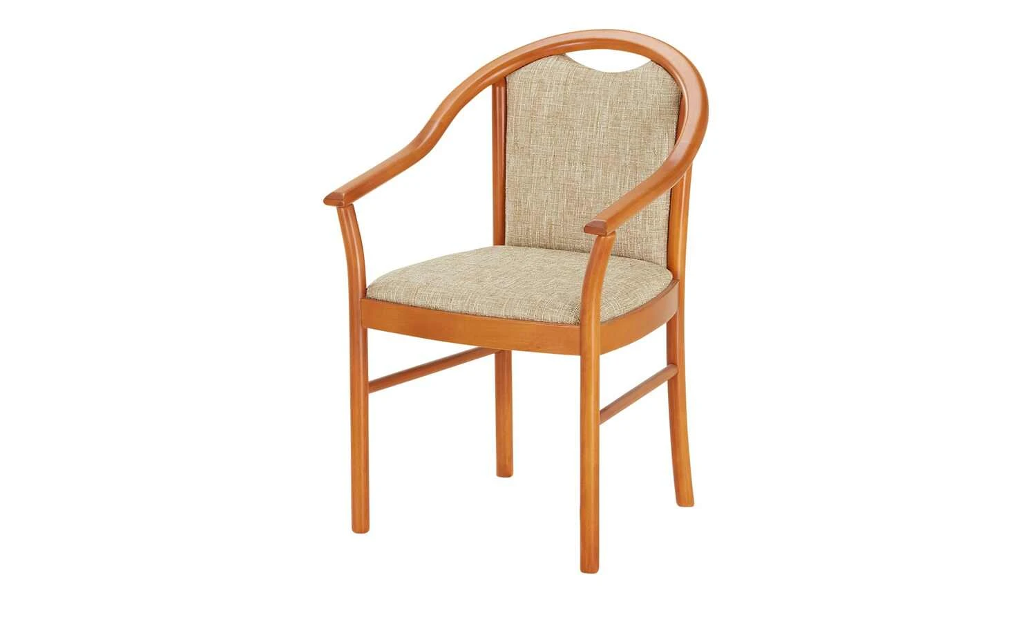 Polsterstuhl mit Armlehne S52