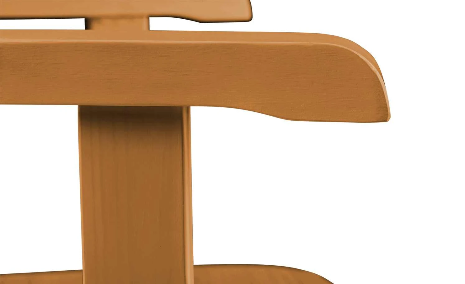 maison bleue Holzstuhl massiv Florian | bernsteinfarben Ja – Bild 3