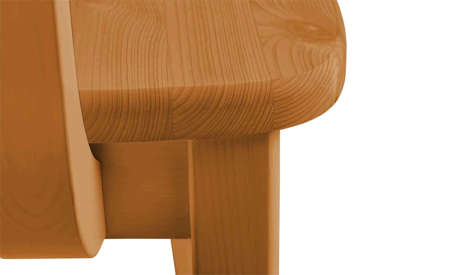 maison bleue Holzstuhl massiv Florian | bernsteinfarben Ja – Bild 4