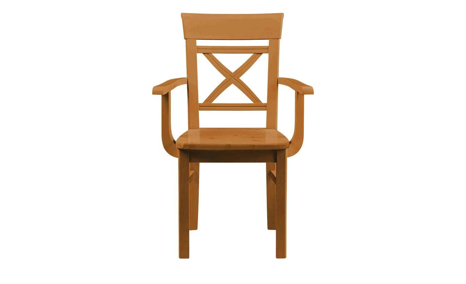 maison bleue Holzstuhl massiv Florian | bernsteinfarben Ja – Bild 8