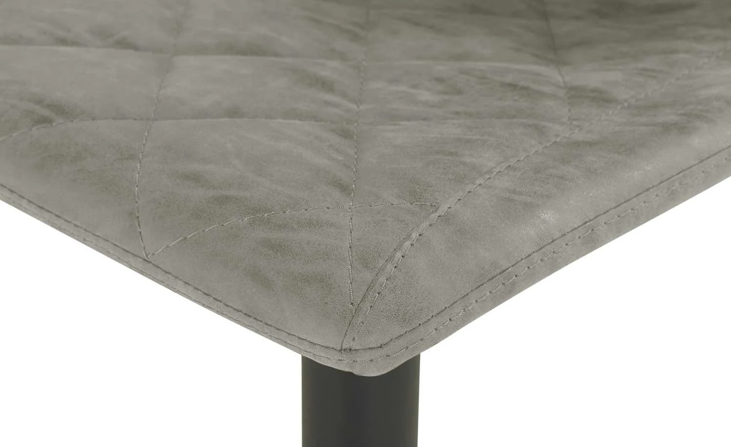 Barhocker MyToby | Lichtgrau Schwarz eckiger Bodenteller – Bild 7