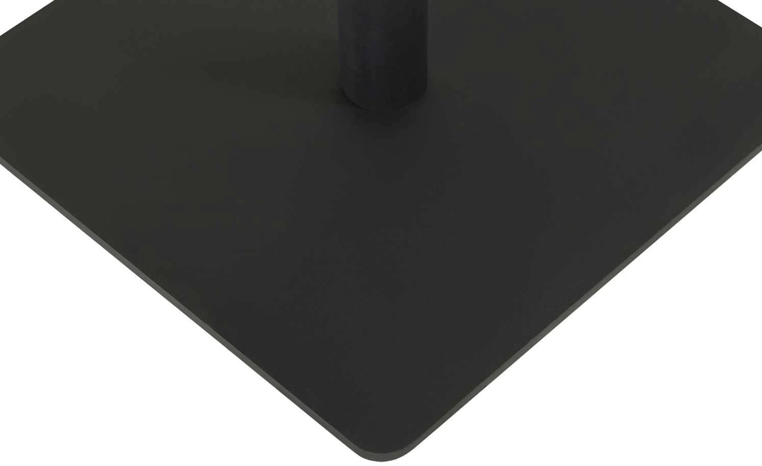 Barhocker MyToby | Schwarz Schwarz eckiger Bodenteller – Bild 7