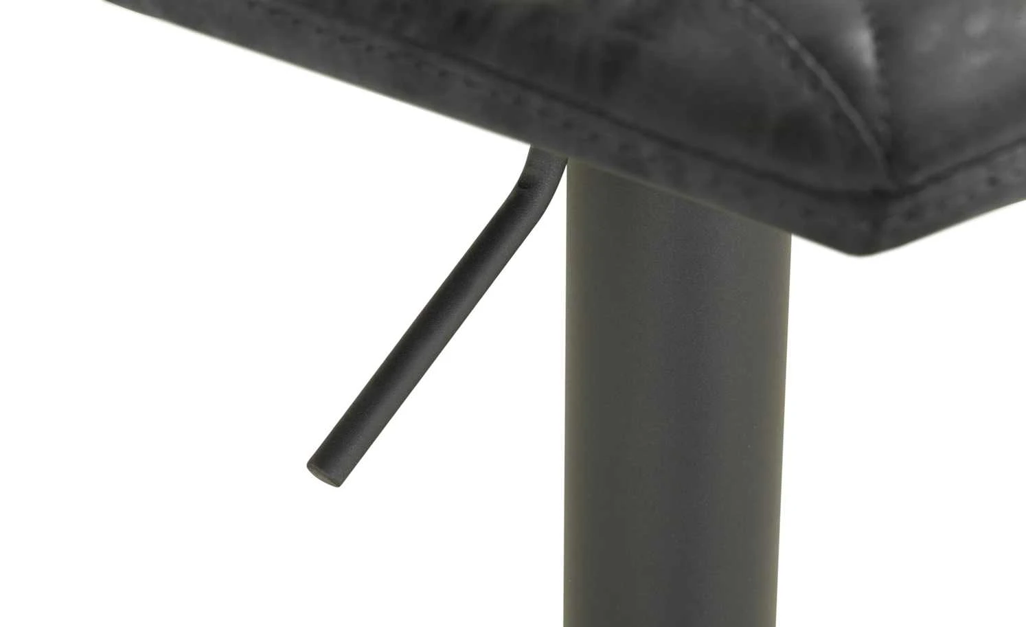 Barhocker MyToby | Schwarz Schwarz eckiger Bodenteller – Bild 8