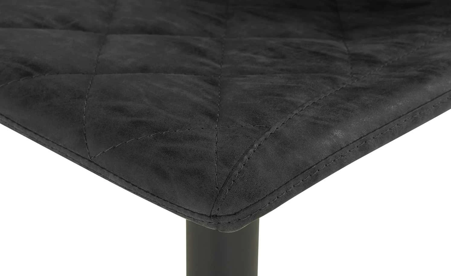 Barhocker MyToby | Schwarz Schwarz eckiger Bodenteller – Bild 9