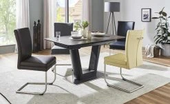 uno Leder-Schwingstuhl Steve | Dunkelbraun