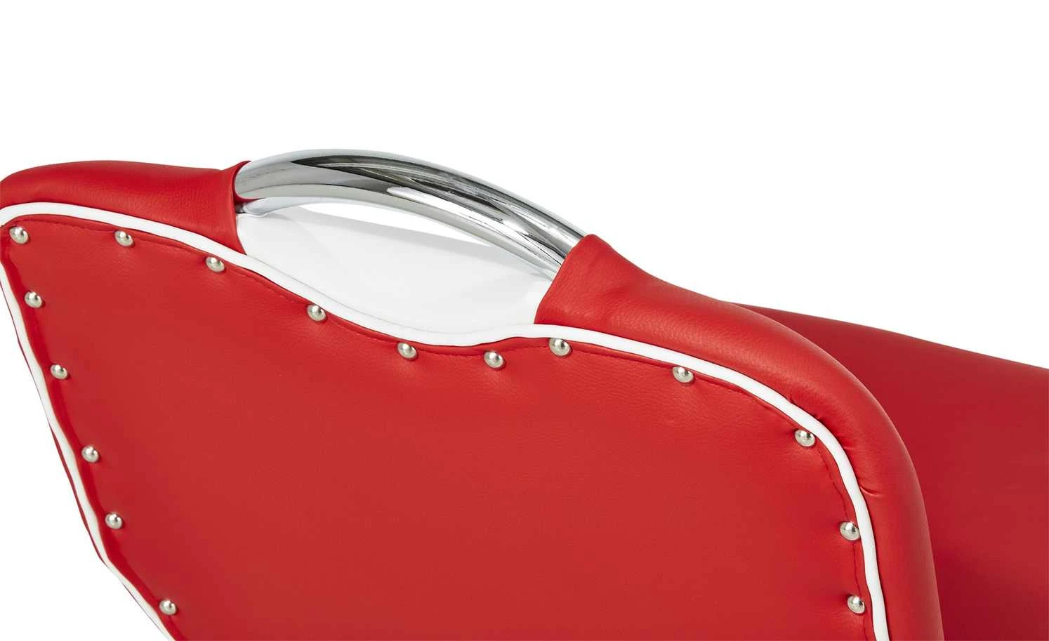 Stuhl American Diner | Rot / Weiß – Bild 5