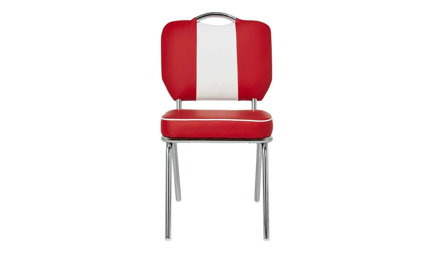 Stuhl American Diner | Rot / Weiß – Bild 7