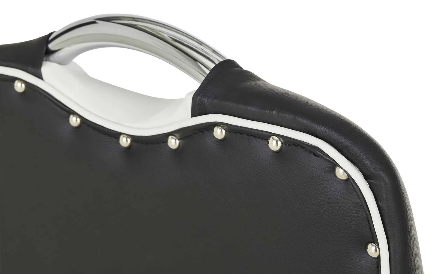 Stuhl American Diner | Schwarz / Weiß – Bild 3