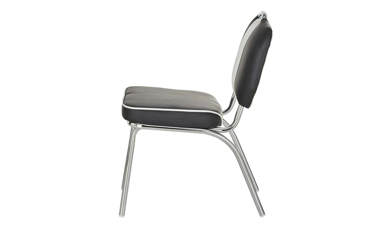 Stuhl American Diner | Schwarz / Weiß – Bild 7