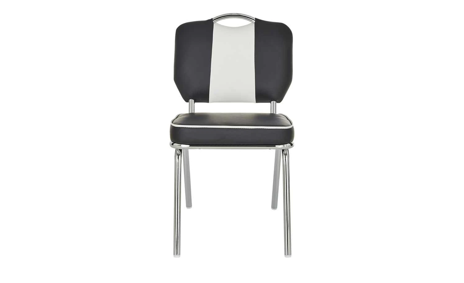 Stuhl American Diner | Schwarz / Weiß – Bild 8