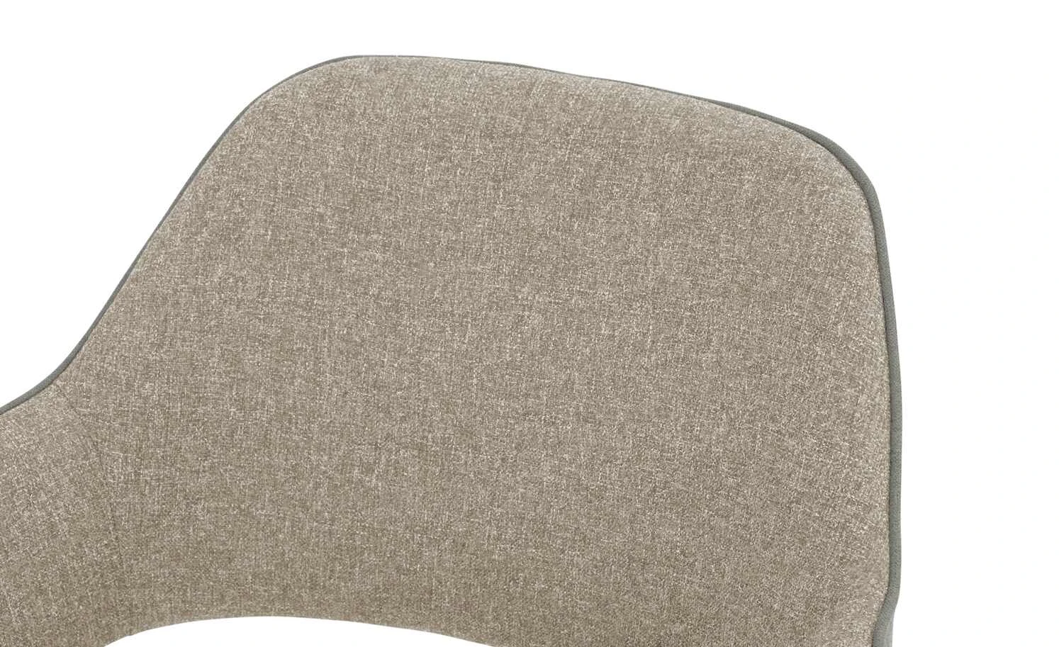 Polsterstuhl mit Armlehne Lavall | Melange (Beige) Kufenstuhl – Bild 3