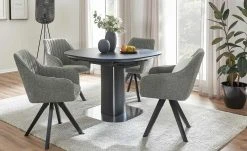 Polsterstuhl Benito | Grau