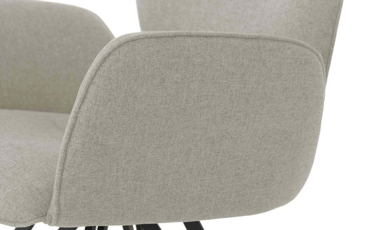 Armlehnstuhl Merlot | Silver (Hellgrau) Nein – Bild 4