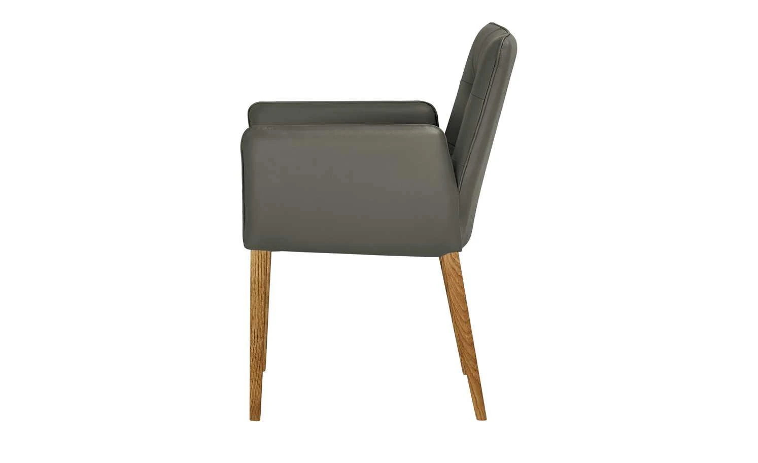 Woodford Leder-Armlehnstuhl Antonia | Anthrazit – Bild 6