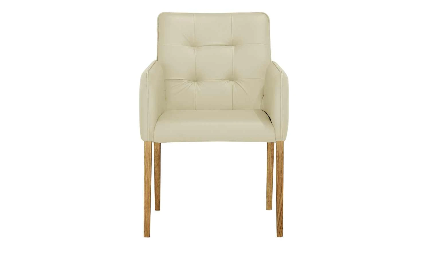 Woodford Leder-Armlehnstuhl Antonia | Avorio (Beige) – Bild 4