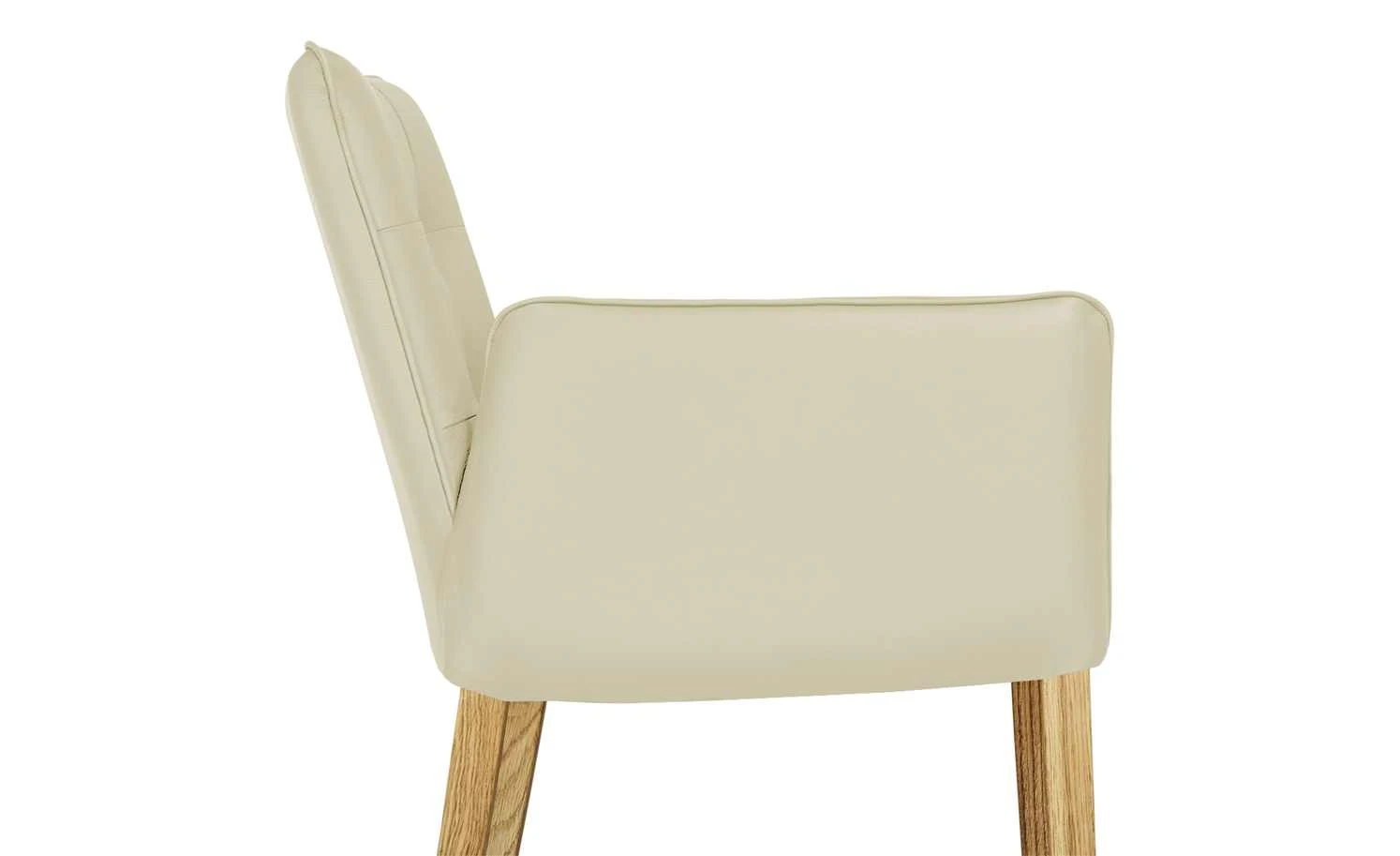 Woodford Leder-Armlehnstuhl Antonia | Avorio (Beige) – Bild 7