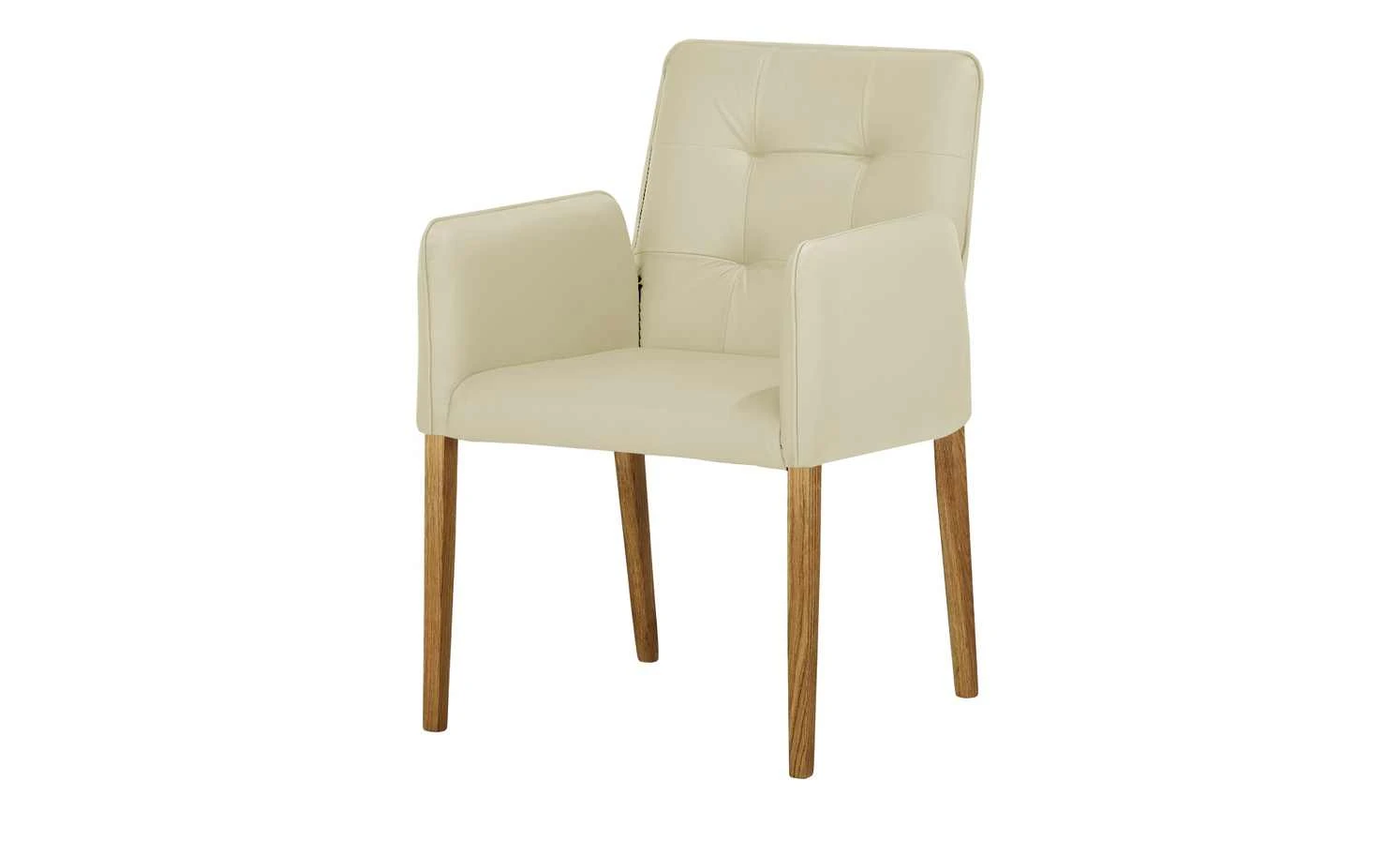 Woodford Leder-Armlehnstuhl Antonia | Avorio (Beige) – Bild 3