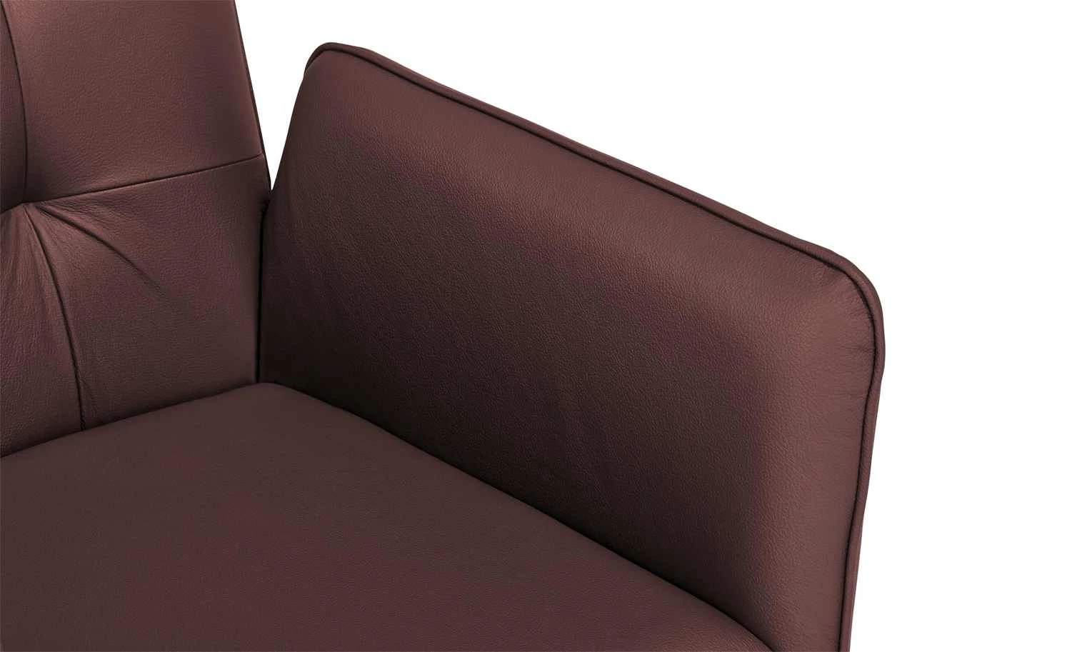 Woodford Leder-Armlehnstuhl Antonia | Bordeauxrot – Bild 4