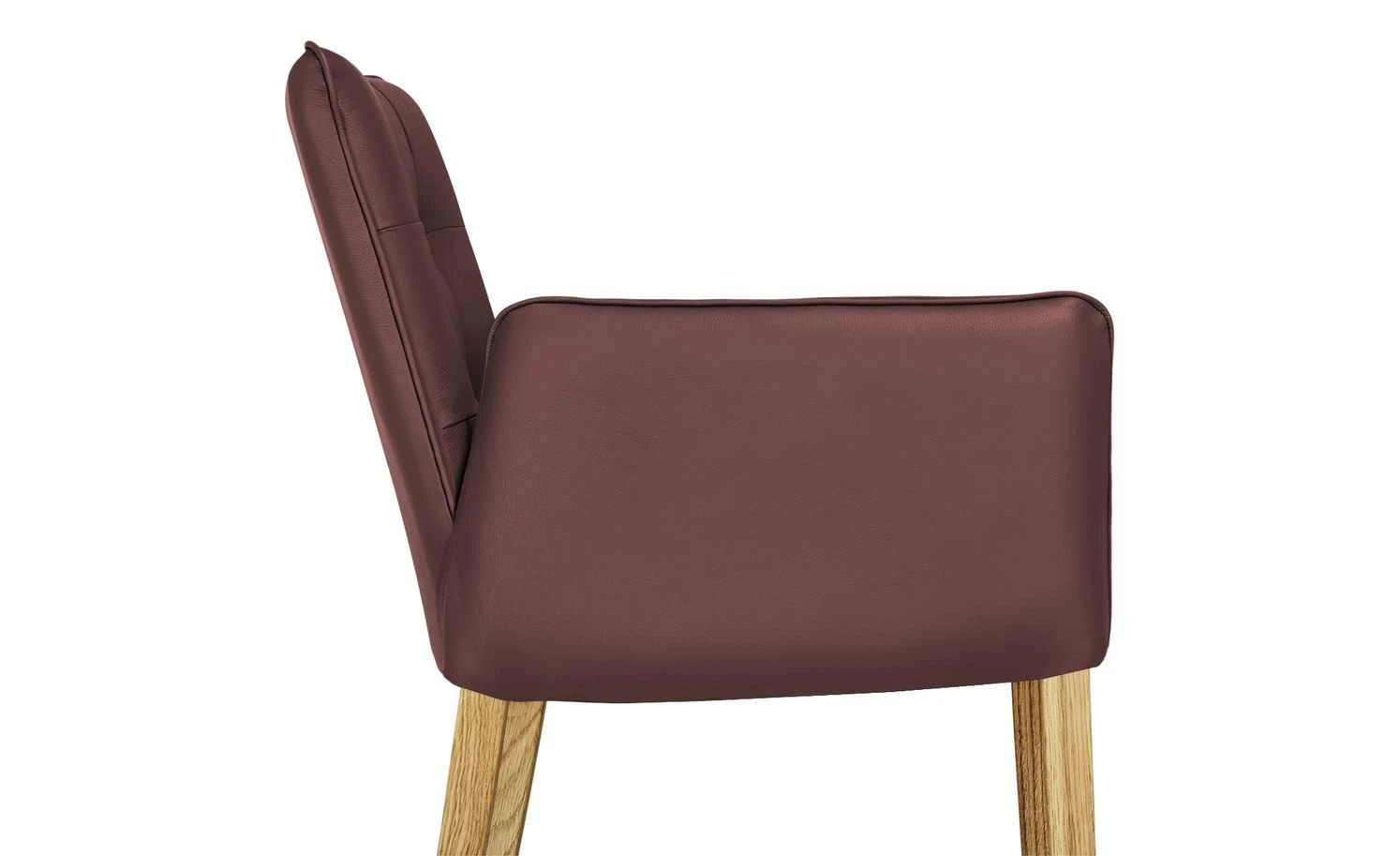 Woodford Leder-Armlehnstuhl Antonia | Bordeauxrot – Bild 5