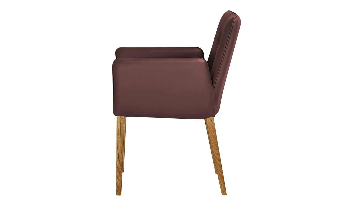 Woodford Leder-Armlehnstuhl Antonia | Bordeauxrot – Bild 6