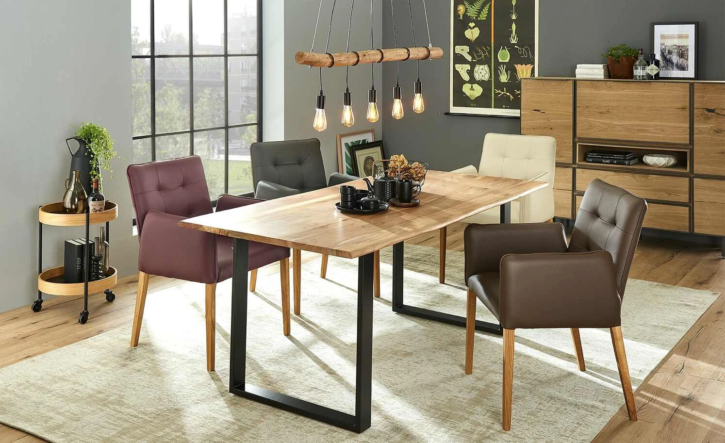 Woodford Leder-Armlehnstuhl Antonia | Espresso (Braun) – Bild 2