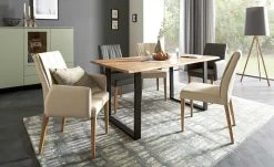 Woodford Polsterstuhl mit Armlehne Claudia | Avorio (Beige) Ja